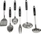 Chef Craft 6 Piece Heavy Duty Stainless Steel Kitchen Tool and Utensil Set